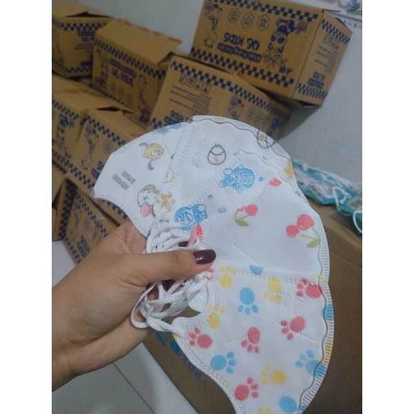 Combo 5 gói khẩu trang Q6 cho bé từ 1-6 tuổi