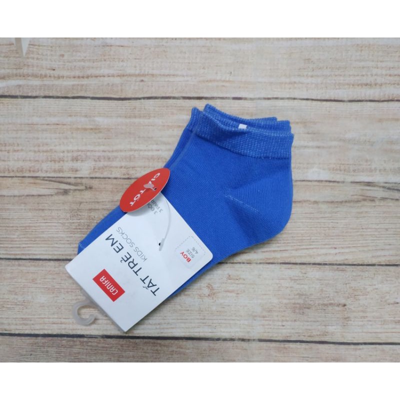 Set 3 đôi tất unisex trẻ em cổ ngắn Canifa