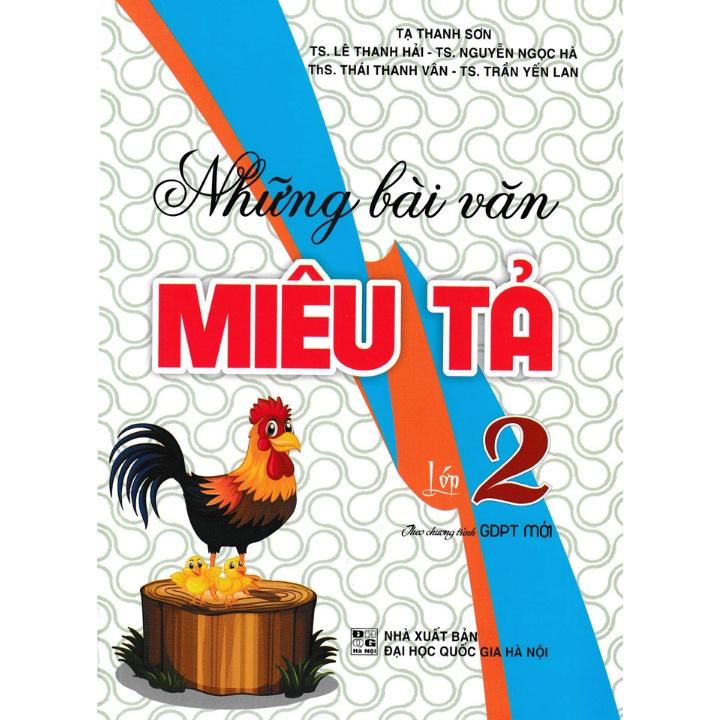 Sách - Những Bài Văn Miêu Tả Lớp 2 Theo Chương Trình GDPT Mới