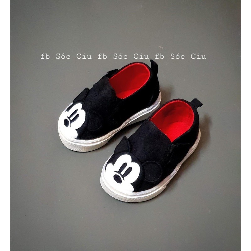 Giày Slip on Micky xuất xịn cho bé