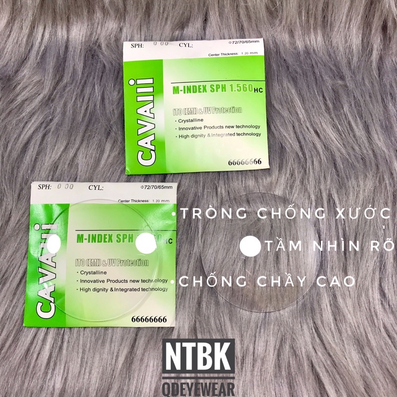 Tròng kính cận loạn , UV400 , Cắt Ánh Sáng Xanh , Chống Xước