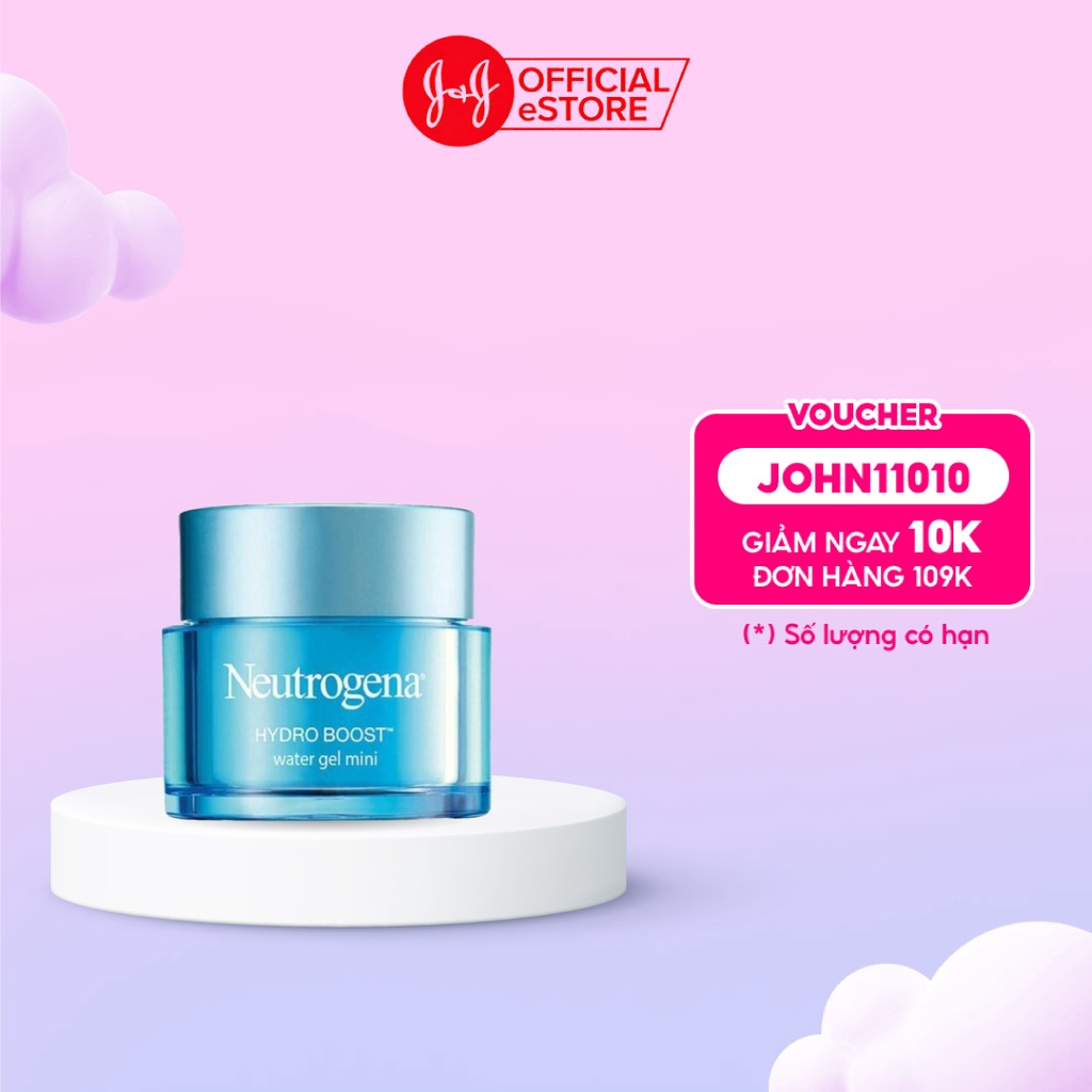 [Mã FMCGMALL -8% đơn 250K] Kem dưỡng ẩm cấp nước Neutrogena Hydro Boost water gel mini 15g - 101035660