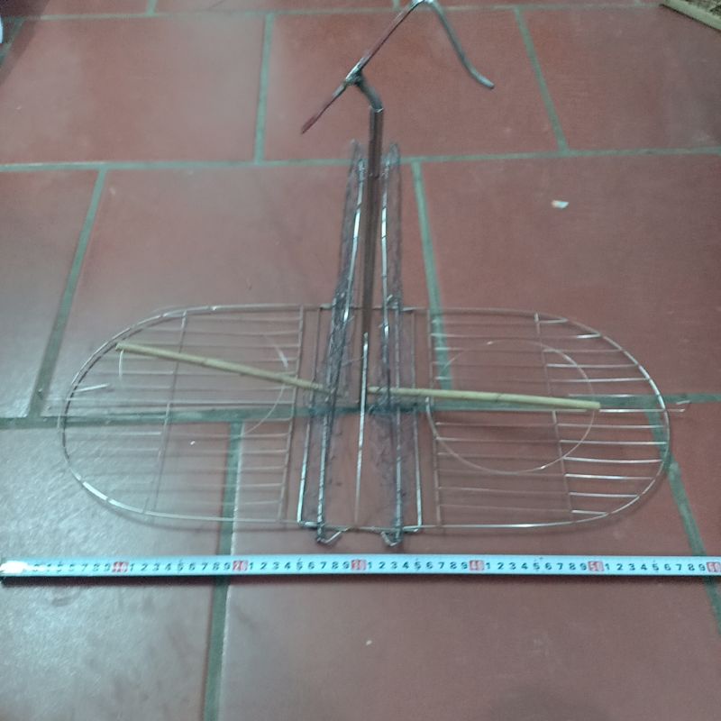 Mẹt bẫy choè than - choè lửa , mào, khướu bằng inox siêu nhạy gấp gọn tiện lợi