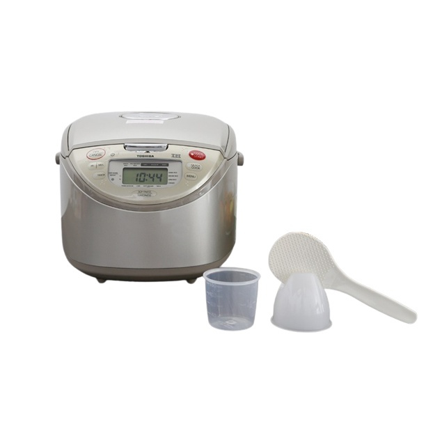 Nồi cơm điện cao tần Toshiba 1.8 lít RC-18RH(CG)VN made in Thailand 1250W màu vàng sâm panh - Bảo hành hãng 12 tháng