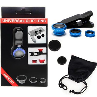Bộ ống lens camera điện thoại 3in1 mẫu mới cho hình ảnh rõ nét hơn k001