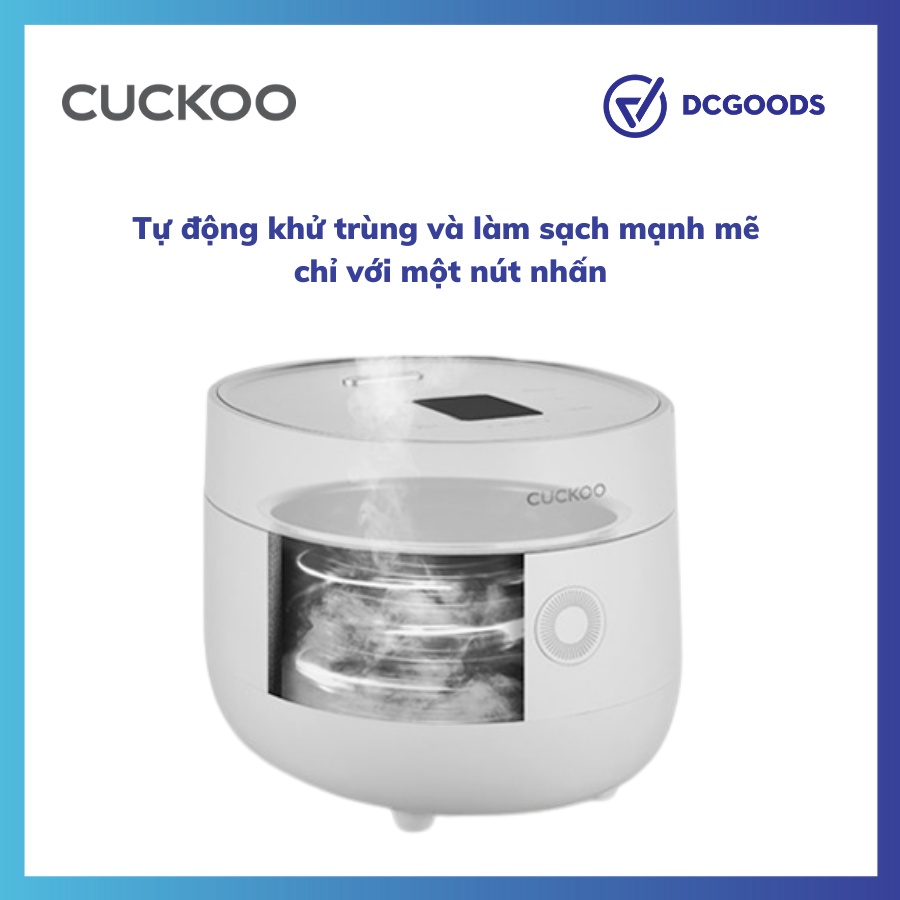 Nồi cơm điện tử mini Cuckoo 0.54L và 1.08L cho 2-6 người ăn CR-0375FW/CR-0675FW