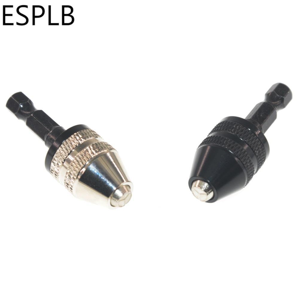 Đầu Kẹp Mũi Khoan Mini 0.3-3.6mm 1/4" Bằng Hợp Kim Nhôm