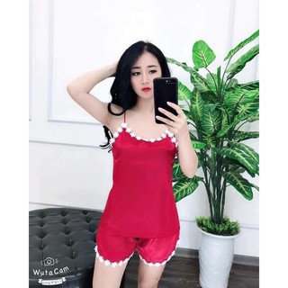 BỘ ĐỒ MẶC NHÀ CHẤT LIỆU PHI BÓNG
