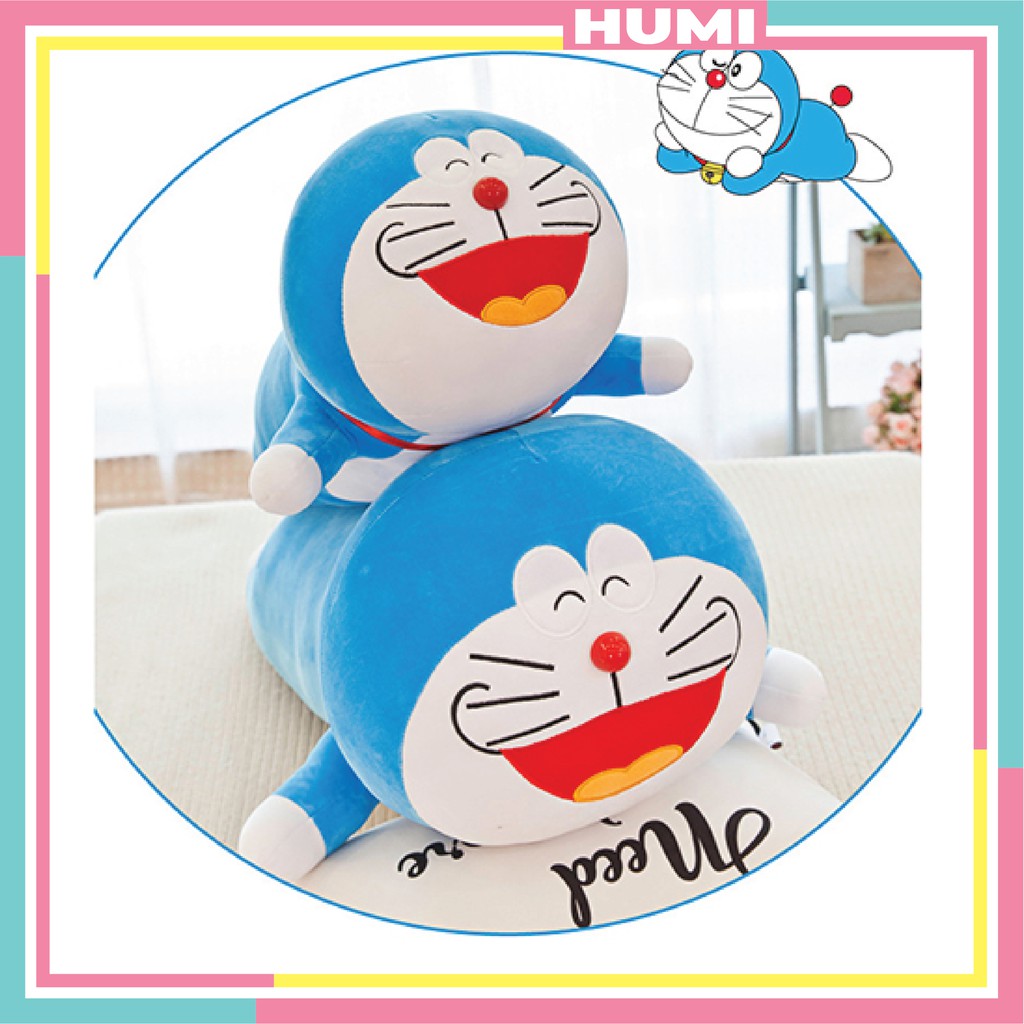 Gấu Bông Gối Ôm Doreamon Nhồi Bông To Giá Rẻ Đẹp Cute Size 60 - 100 - HUMI