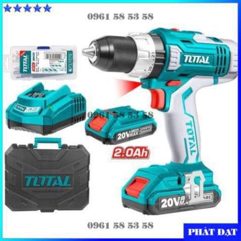 [Chính hãng TOTAL] Máy Khoan dùng pin Lithium 20V Total TDLI2003 (HĐ)