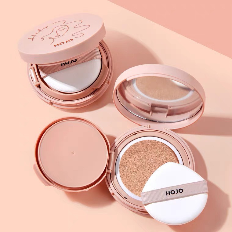 Phấn nước XIXI mỏng nhẹ mềm mịn Soft And Bright Concealer HOJO độ che phủ cao Air Hold Makeup Cushion HOJO19 XIXI32