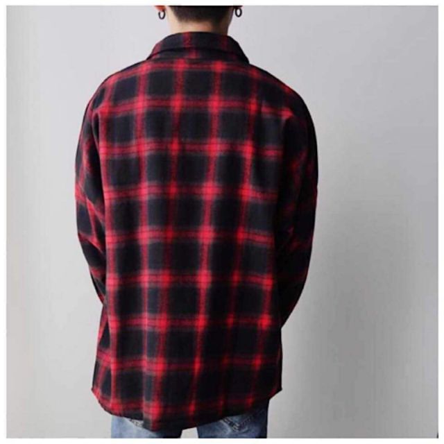 Sơmi CARO unisex - M,L,XL - Nam, nữ đều mặc ok -♡ HÀNG CÓ SẴN