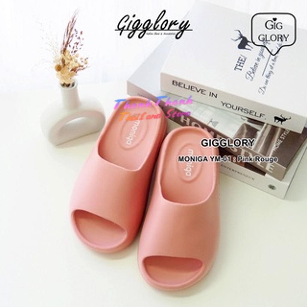 Dép Bánh Mỳ, Dép Quai Ngang Ulzzang Độn Đế 4 cm Monobo YM-01 Silde Unisex