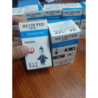Bóng đèn halogen H4 12V (Kangdong-Korea)🇰🇷