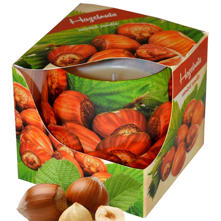 HƯƠNG HẠT PHỈ,Ly nến thơm tinh dầu Admit Hazelnuts 100g,khử mùi nhanh chóng,nhập khẩu châu âu