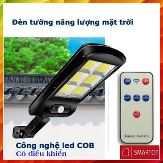 Đèn LED COB năng lượng mặt trời cảm ứng với điều khiển từ xa 3 chế độ T3A5