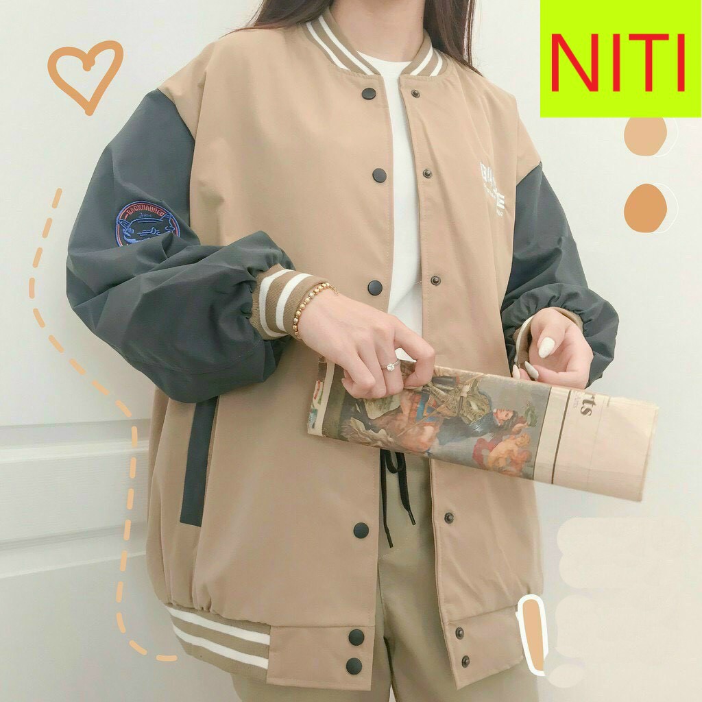 ÁO KHOÁC DÙ NAM NỮ FORM RỘNG UNISEX BADGE NÚT BẤM CAO CẤP NITI ĐỦ SIZE M, L, XL SIÊU THỜI TRANG, ĐỈNH CAO CHỐNG NẮNG