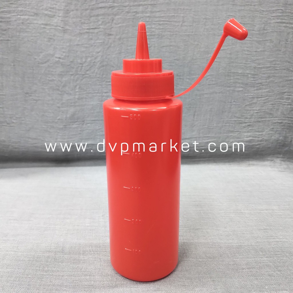 Chai nhựa đựng xốt đầu nhọn 480ml/ 680ml/1000ml | BigBuy360 - bigbuy360.vn