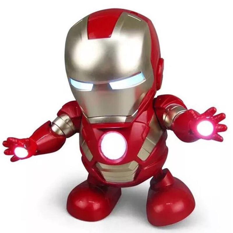 Đồ chơi mô hình nhân vật người sắt có đèn LED