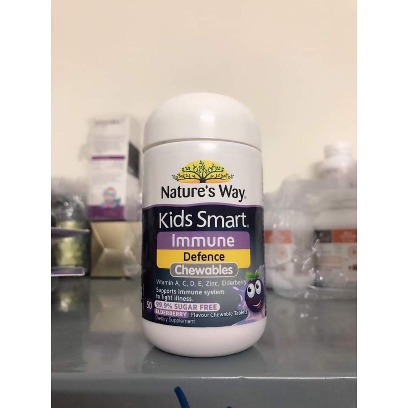 kẹo dẻo bổ sung vitamin và các chất Nature’sWay kid Smart cho trẻ từ 2tuổi