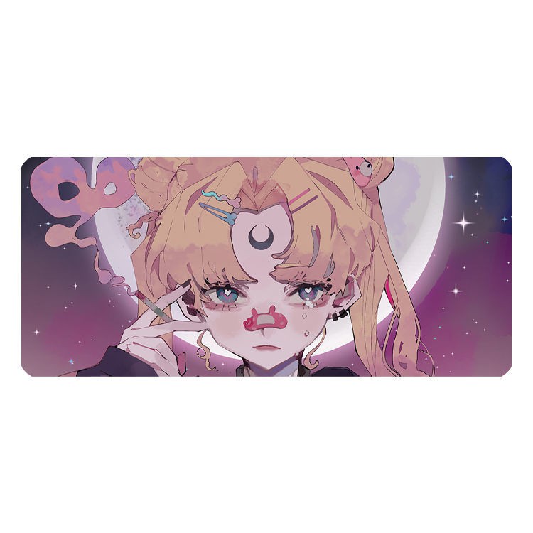 Miếng Lót Chuột Cỡ Lớn Hình Thủy Thủ Mặt Trăng Xinh Xắn Sailor Moon