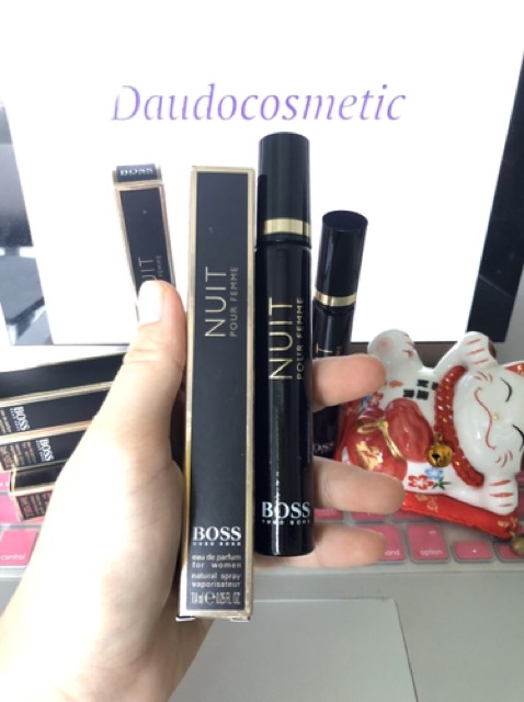 [ mini ] Nước hoa Hugo Boss Nuit Pour Femme EDP 7.4ml | Thế Giới Skin Care
