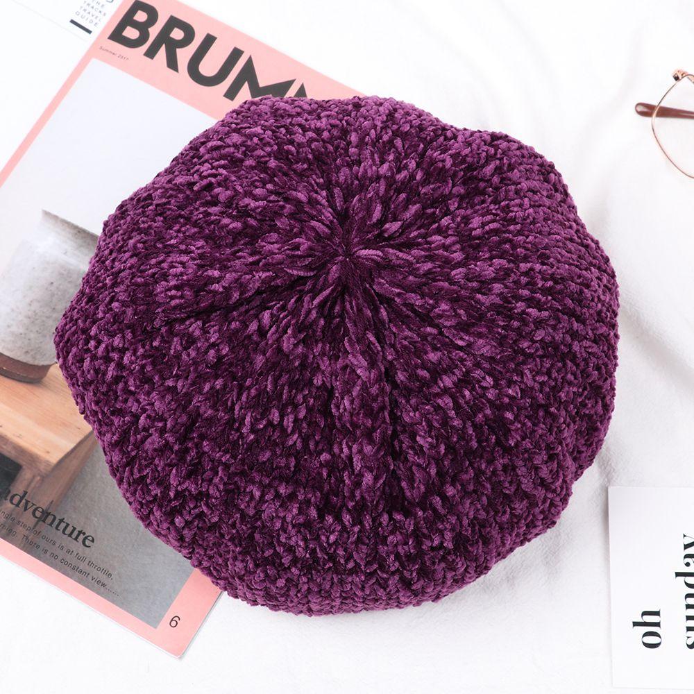 PINEVN Mũ Beret Dệt Kim Thoáng Khí Thời Trang Cho Nữ