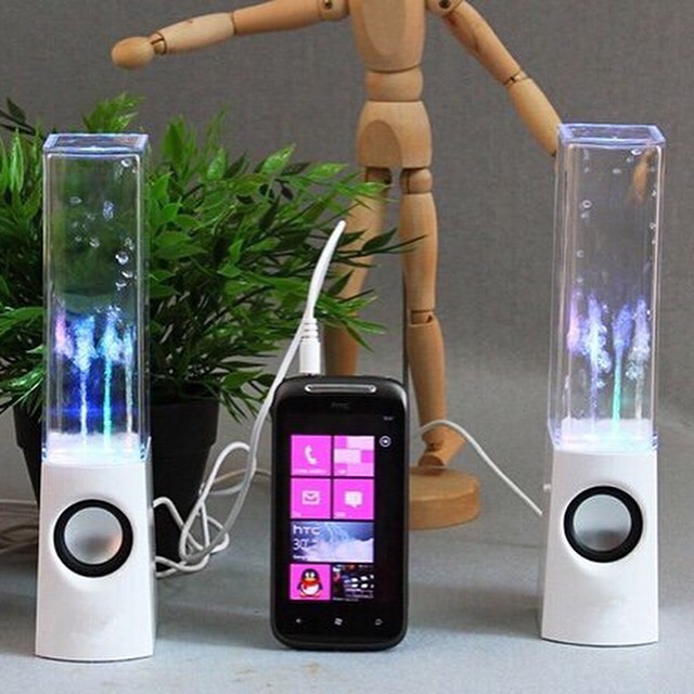 [SALE 10%] Loa vi tính phun nước theo điệu nhạc 3D Water Speaker