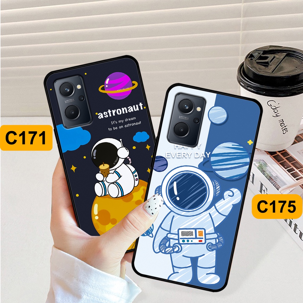 Ốp Realme 9i in hình astronaut, phi hành gia vũ trụ hottrend, độc đáo, cá tính.