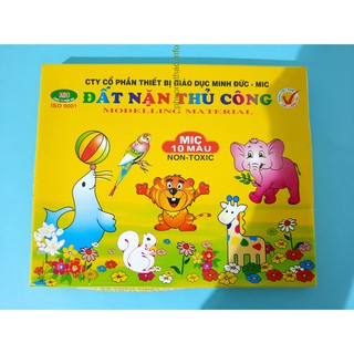Đất Nặn 5 màu, 10 Màu Mic
