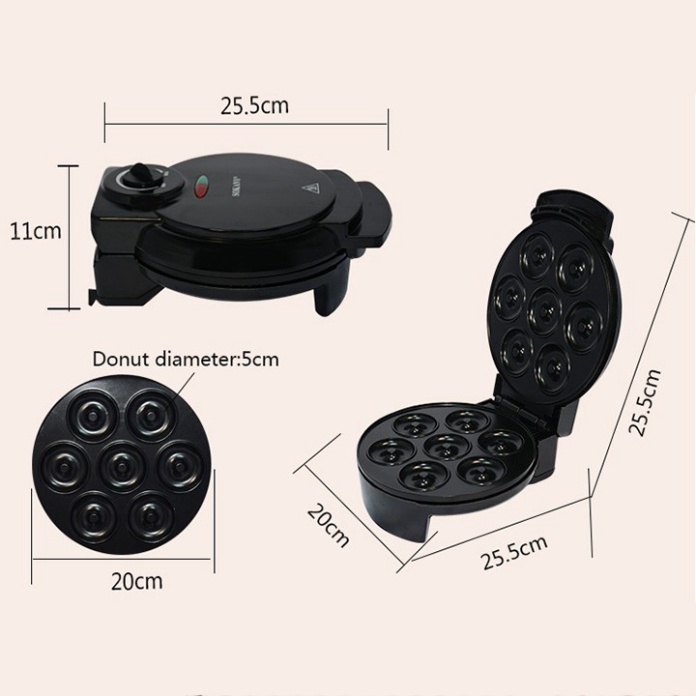 Máy nướng làm bánh Donut Chính hãng Sokany