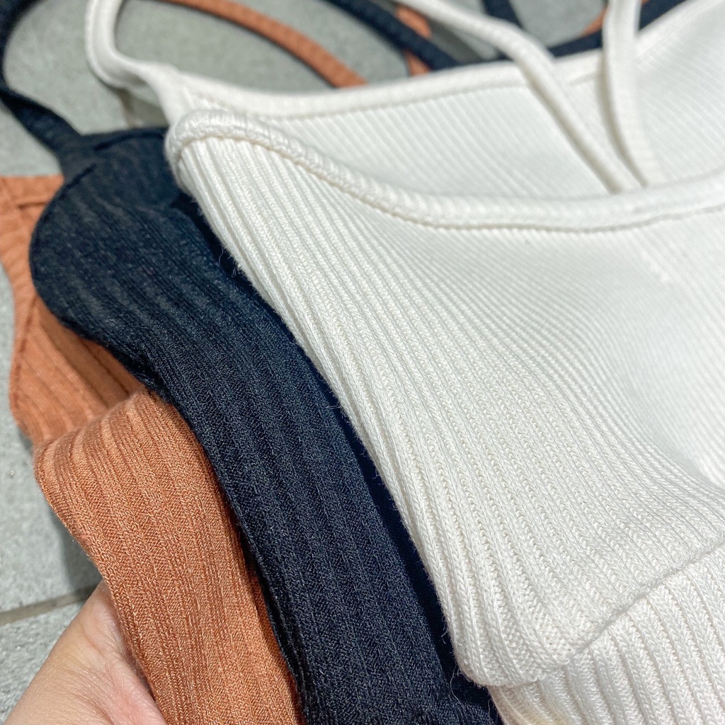Áo 2 dây mảnh chất cotton , Peace House Clothing