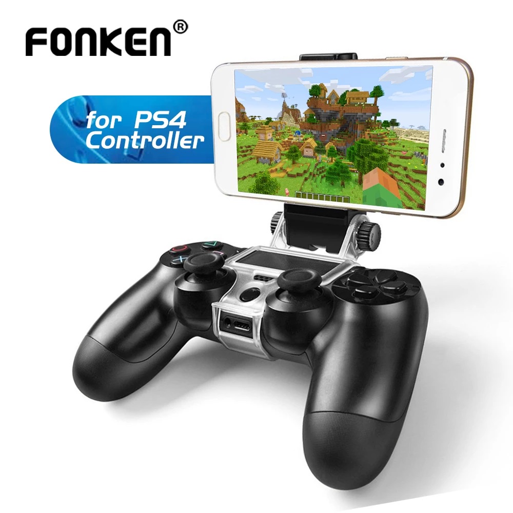 Giá đỡ điện thoại dành cho tay cầm PS4 Mobile phone clamp for PS4 Slim/Pro