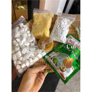 Set chè bưởi đậu xanh tự nấu ❤hà nội ship hỏa tốc ❤set chè bưởi gồm: cùi bưởi, cốt dừa, đậu xanh, đường phèn