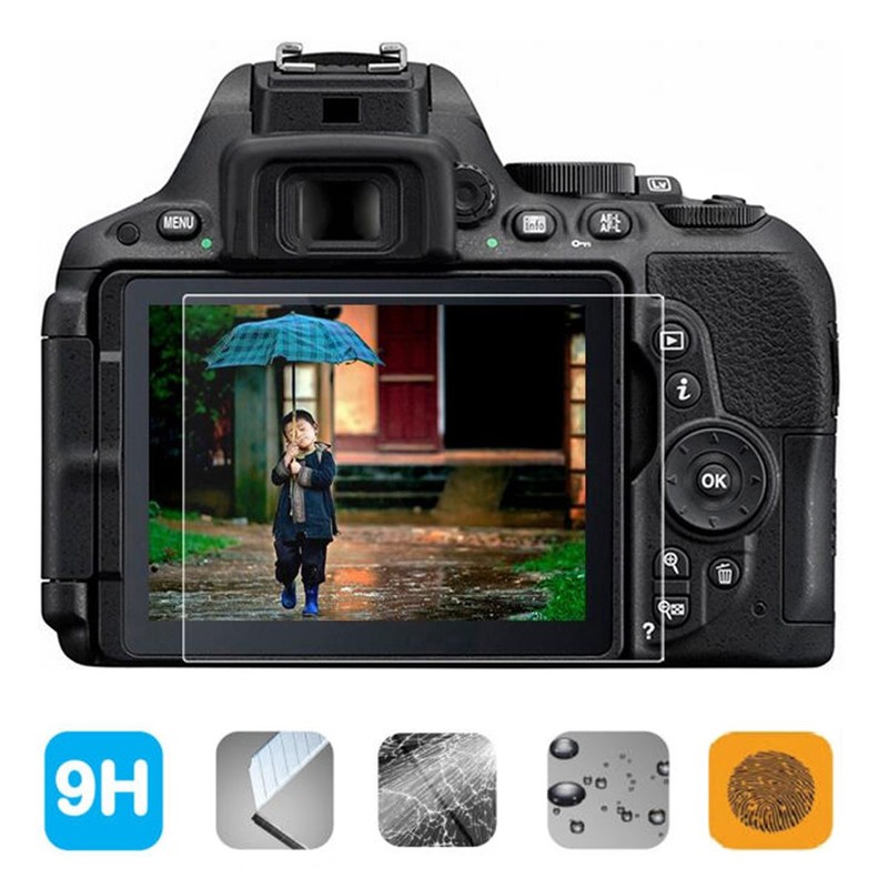 Kính cường lực dày 0.3m bảo vệ màn hình máy ảnh Nikon D5300 D5500
