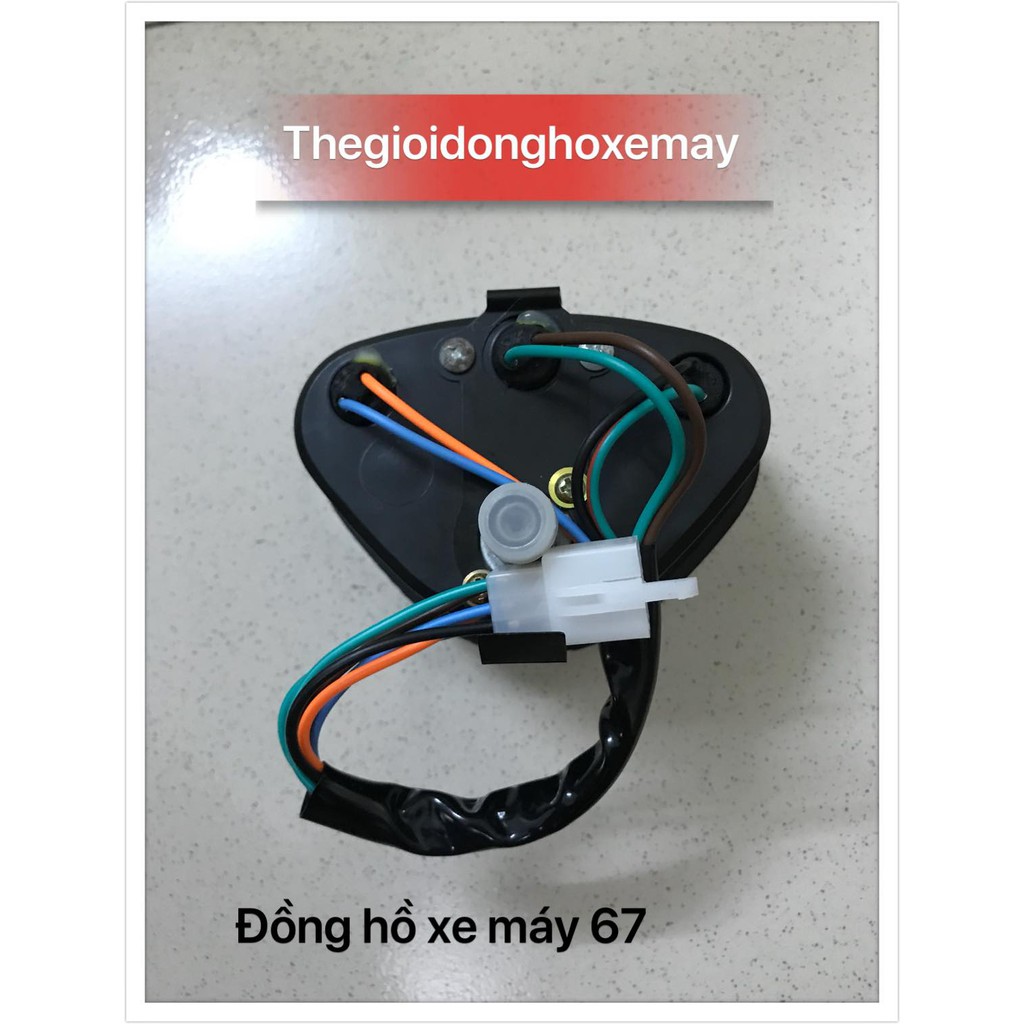 đồng hồ xe máy 67