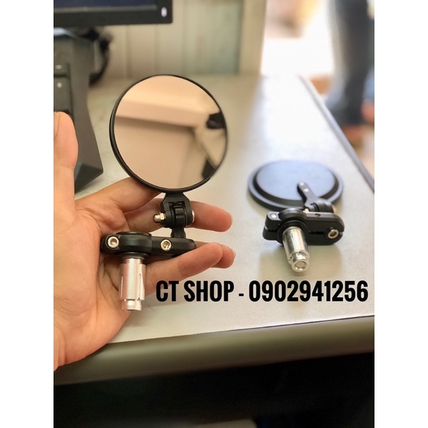 GƯƠNG CHIẾU HẬU TRÒN GẬP CAFER RACE