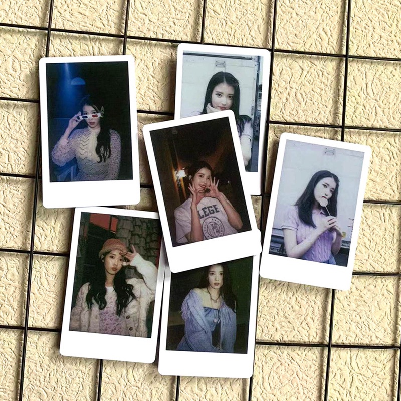 Set 16 Tấm Thẻ Hình Ca Sĩ Uaena Lee Ji Eun Độc Đáo