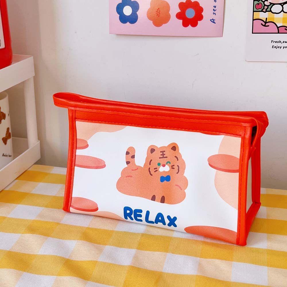 PEWANY Túi Đựng Đồ Trang Điểm Chống Thấm Nước Họa Tiết Hoạt Hình Dễ Thương