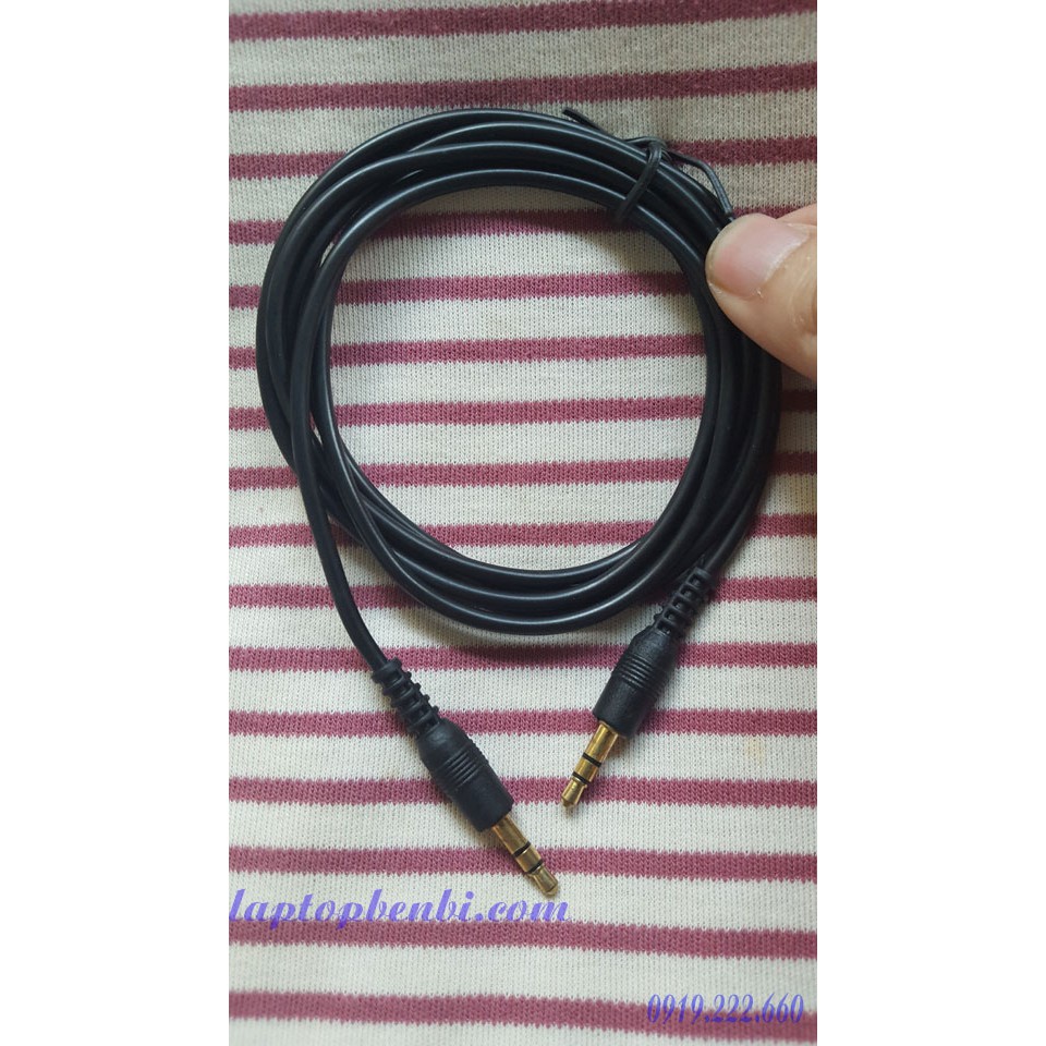 Dây loa 2 đầu 3.5mm dài 1.5m, 3m, 5m