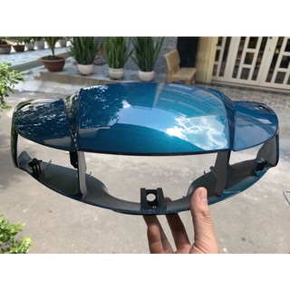 ốp đầu đèn viva 110 suzuki xanh lam