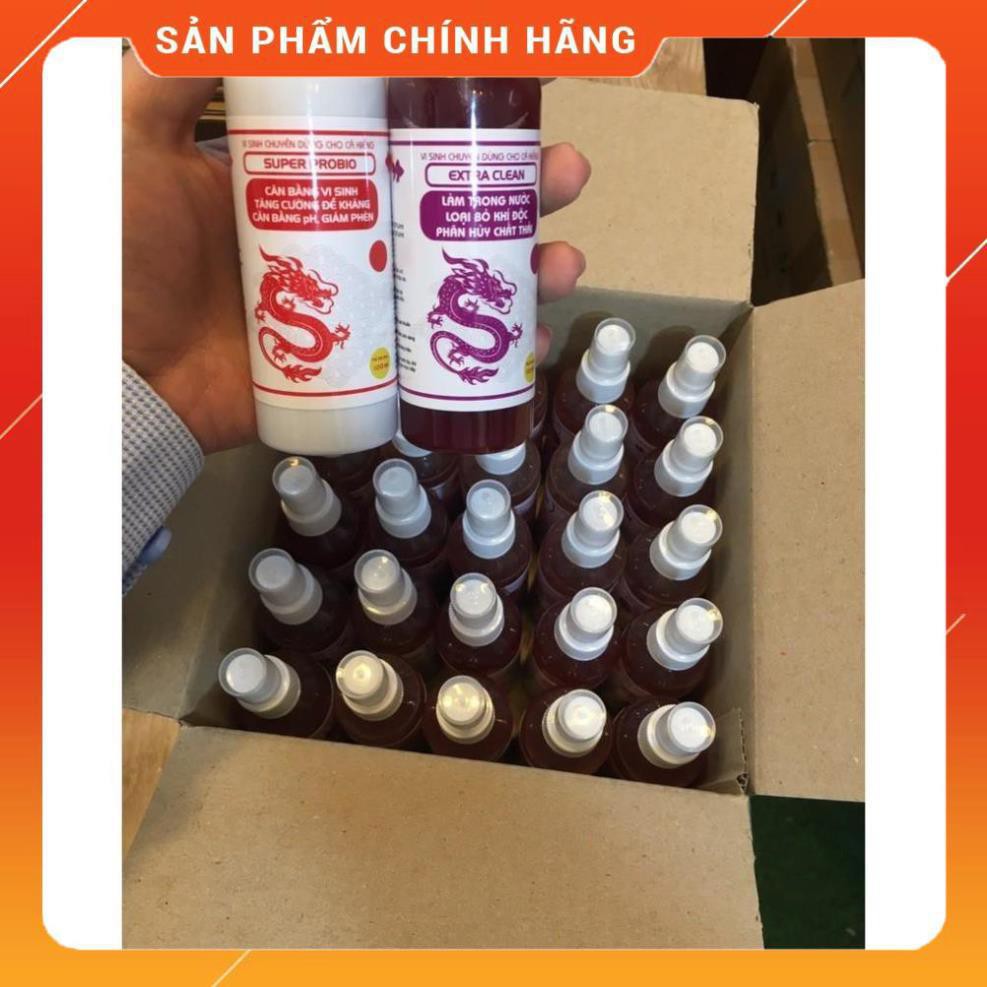 Vi sinh Rồng đỏ CHUYÊN phòng bệnh, tăng sức đề kháng cho cá cảnh  – Chai dạng xịt 100ml