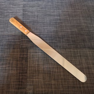 HCM - Dao chà láng thẳng inox không gỉ cán gỗ 6inch, 8inch, 10inch