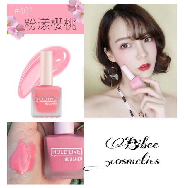 Má Hồng Kem Holdlive Fruit Juice Blusher dạng lỏng