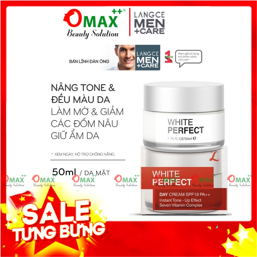 COLLAGEN TRẮNG DA CHỐNG NẮNG SPF19+++ LANGCE dành cho Nam