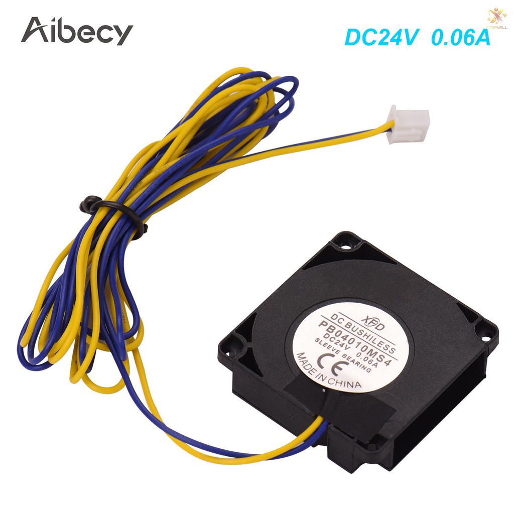 Quạt Tản Nhiệt E &amp; T Aibecy 4010 40x40x10mm 12v Dc Cho Máy In 3d Cr-105 Cr-104