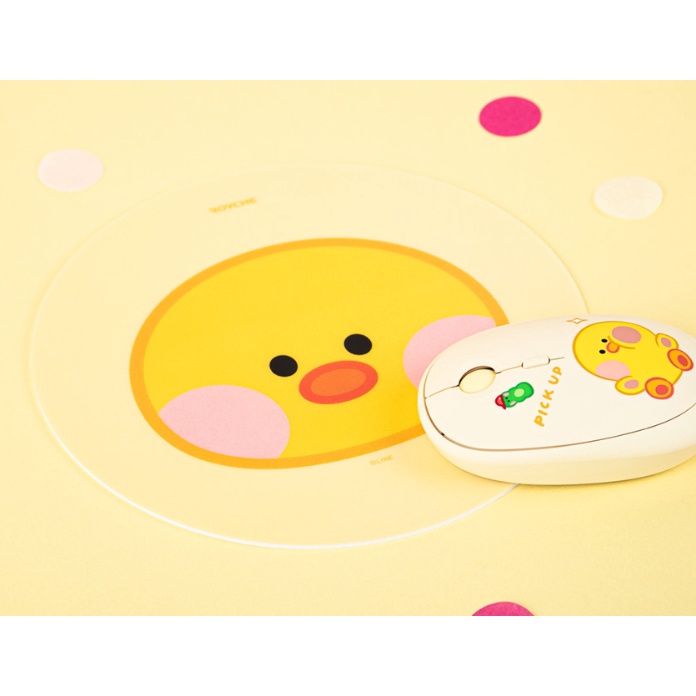 LINE FRIENDS Miếng Lót Chuột Mini Họa Tiết Dễ Thương Bắt Mắt
