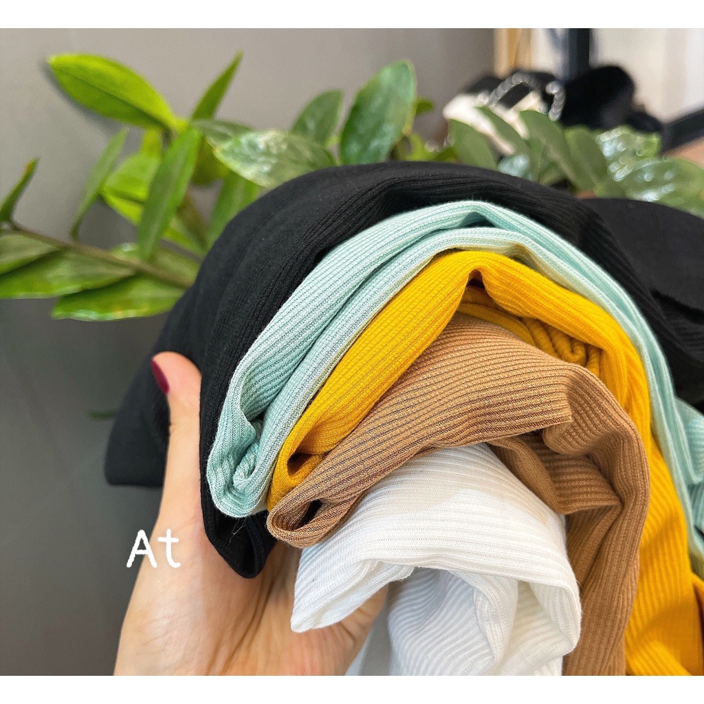 ÁO POLO CỔ KHOÉT V 5 MÀU