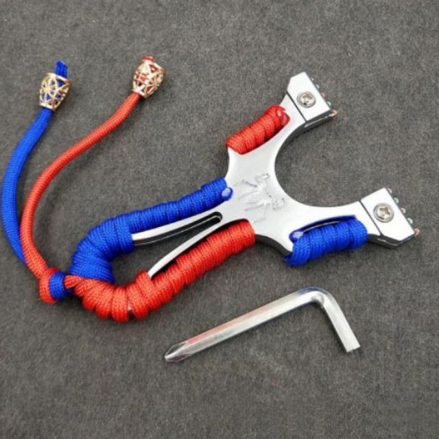 NÁ CAO SU NHÊN XOÁY ỐC KIM LOẠI CHẠC 7.5 - 2 BỘ DÂY NÁ CAO SU