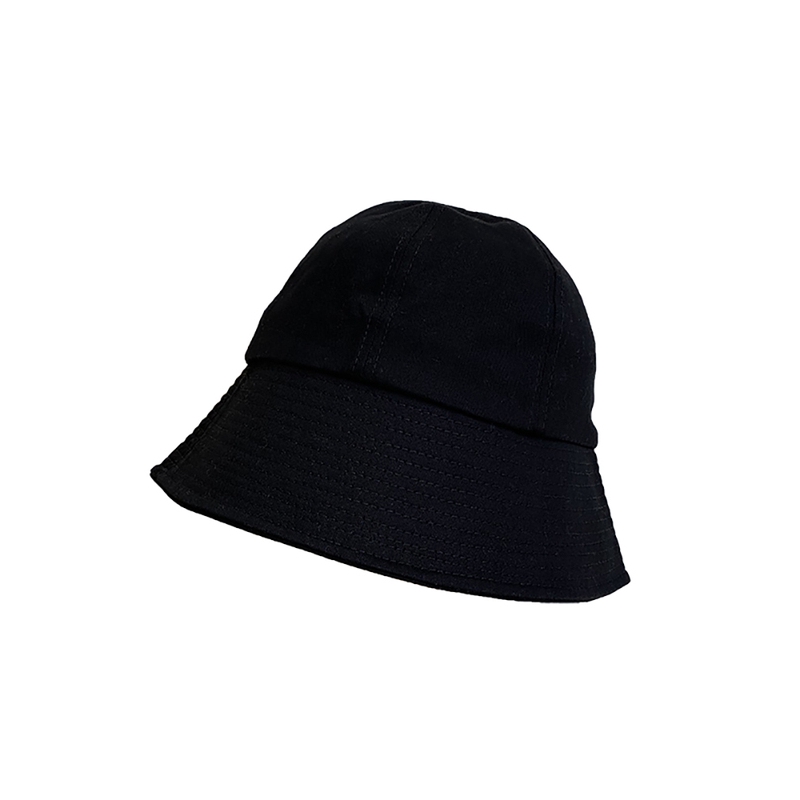 Mũ tai bèo mỏng màu đen thời trang Nhật Bản